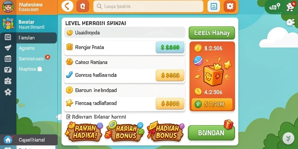Tampilan awal yang memukau dan mudah dinavigasi.