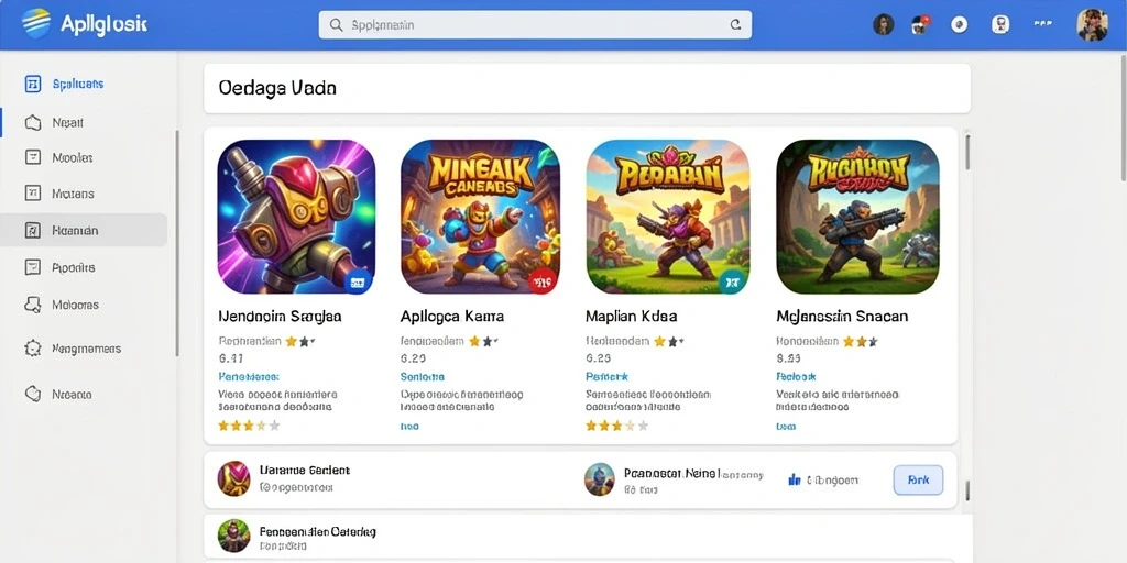 Tampilan antarmuka LUCUBET yang menawan dan modern.