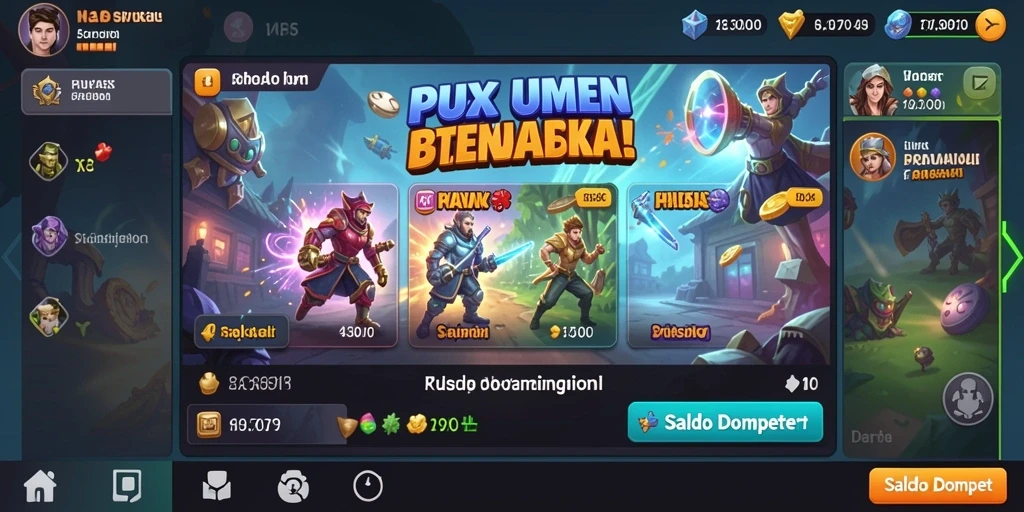 Tampilan antarmuka yang menarik dan ramah pengguna.